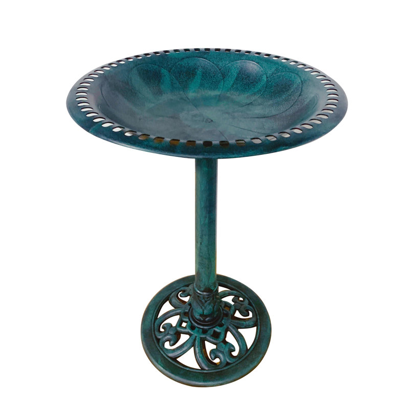 Bain d’oiseaux Aidan, Turquoise