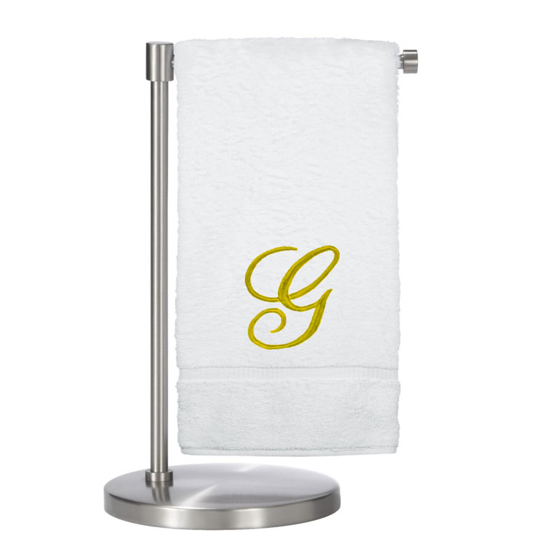 Super Plush Bath Towel, White/Gold, G