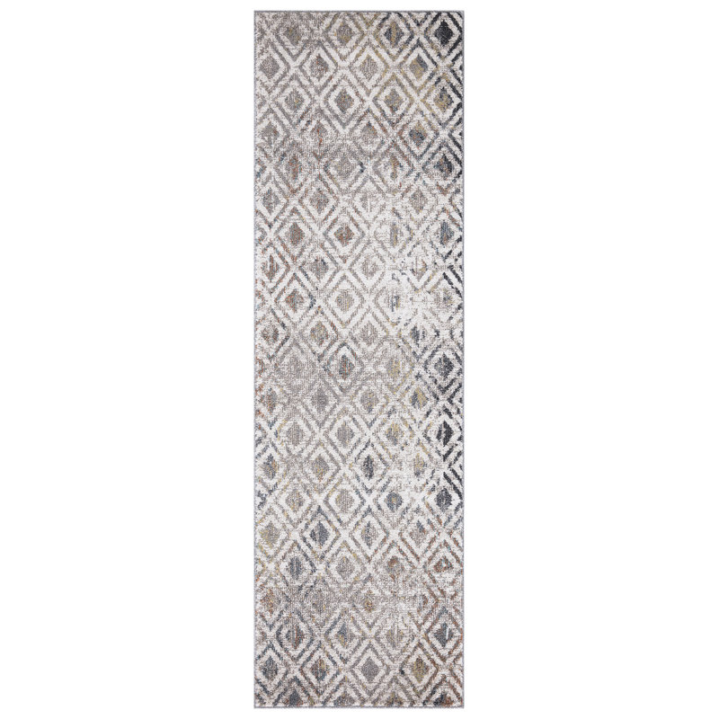Adriaens Geometric Indoor Rug, Runner 2'3" x 7'3"