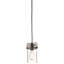 Luminaire suspendu en pot 1 lumière avec accents en bois Sue-1243270339