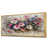 Toile avec cadre flottant or