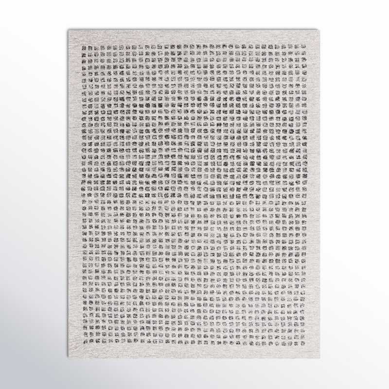 Everdine Wool Area Rug, Rectangle 8' x 10'
