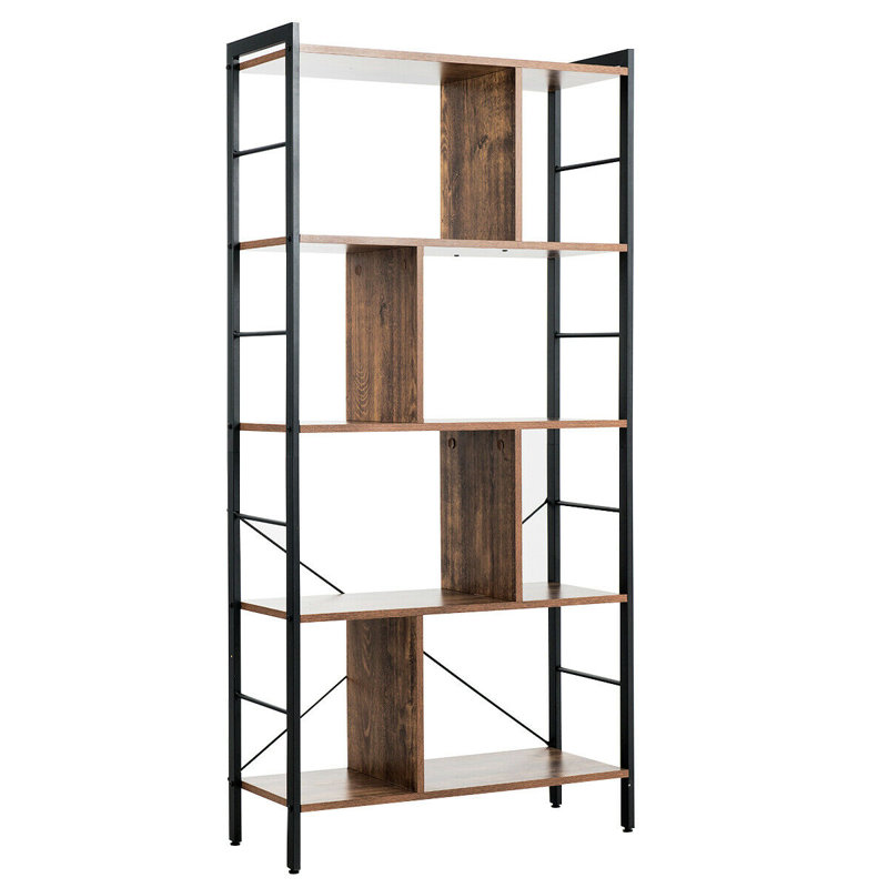 Macfarlane 155 cm H x 74 cm W Steel Bookcase
