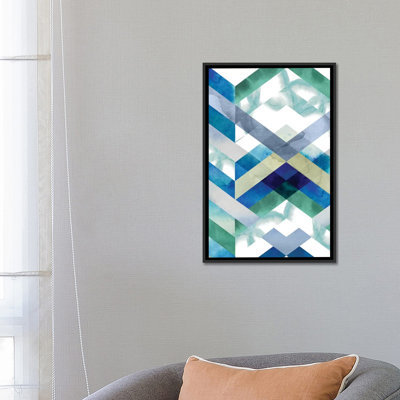 " Crystal Chevron I " by Grace Popp