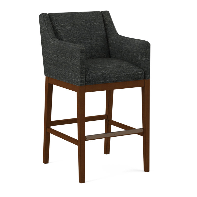 Upholstered Stool, 61689-88, English Saddle