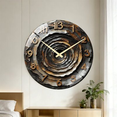Horloge murale Spiral