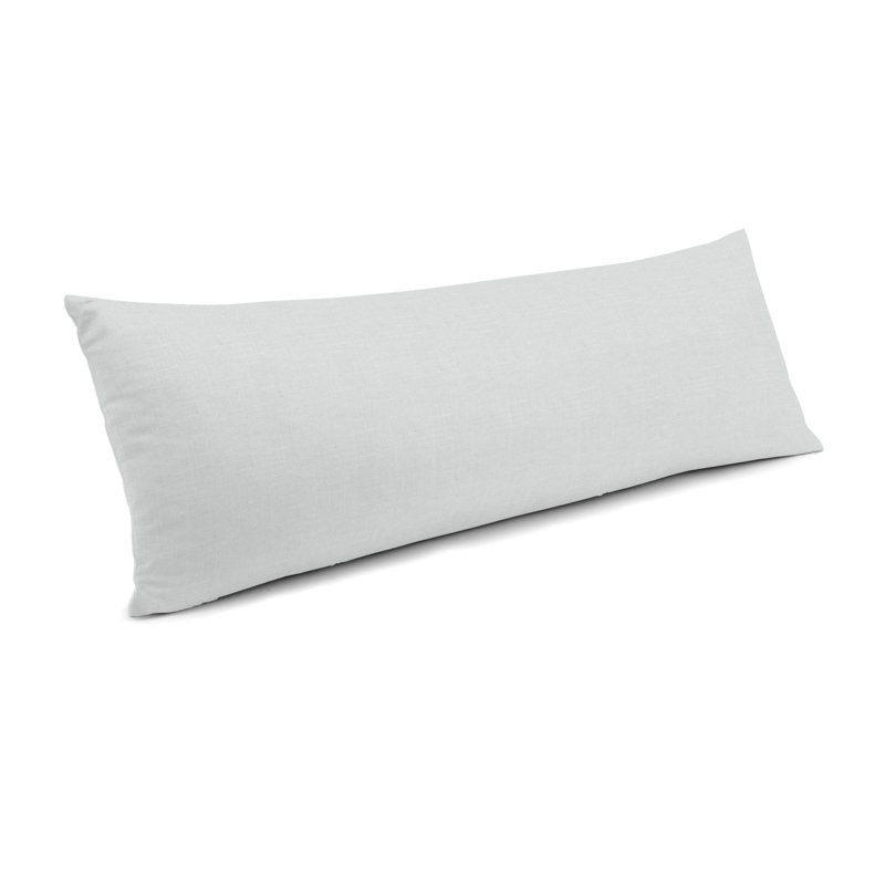 Housse de coussin rectangulaire, 12 po x 24 po, Gris froid
