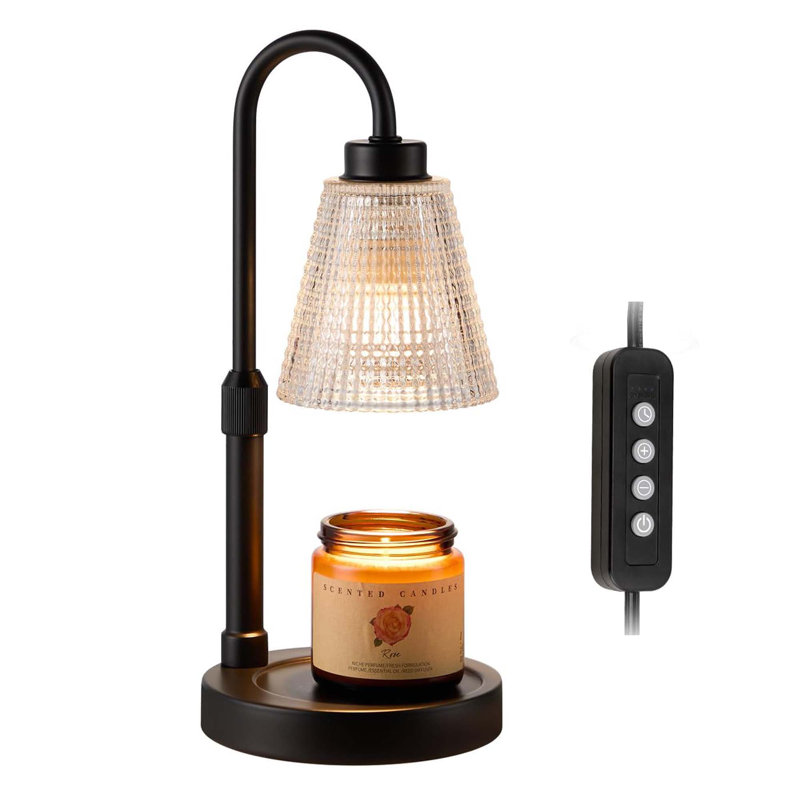 Adjustable Wax Warmer Lamp With Timer And Dimmer For Jar Candles, Elegant Home Decor, Housewarming Or Birthday Gift