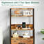 41cm W Metal Bedside Table-643335515