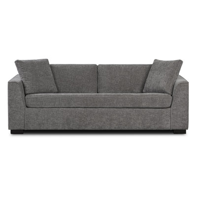 Adysin 86" Pull-Out Sofa Bed in Gray