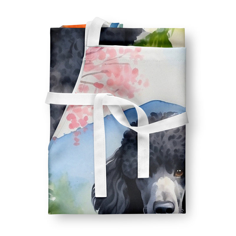 Tablier Black Poodle Spring Path