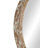 Gruver Solid Wood Circle Wall Mirror