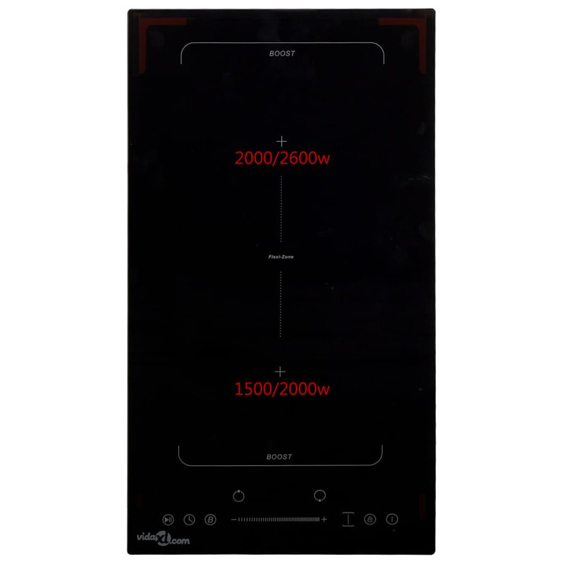 VidaXL Induction Double Burner