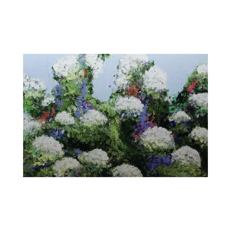 Mum's Garden by Allan Friedlander - Wrapped Canvas Print, 66.04 cm H x 45.72 cm W x 3.175 cm D