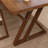 Nut-brown Rectangular Solid Wood desk-630206132