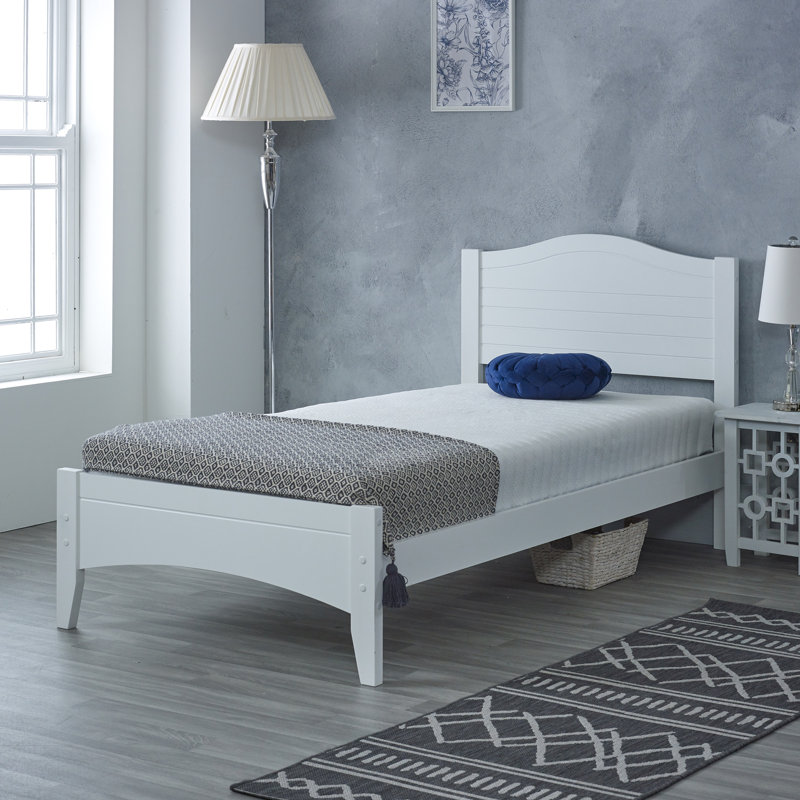 Krisha Solid Wood Bed, 134.00 cm x 196.00 cm