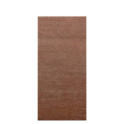 Yesica Hand Knotted Loom Wool Eco-Friendly Area Rugs - Runner, Light Brown Color, Plain Solid Design, High Pile Thick Handmade Anti Skid Area Rugs for Living Room, Bed Room