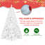 Arbre de Noël blanc non éclairé-1596830127