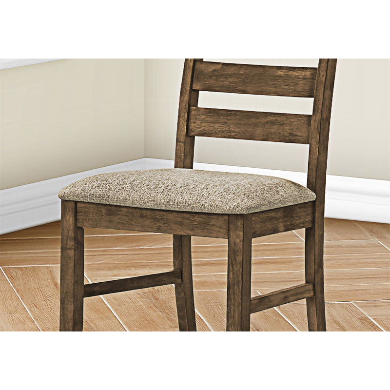Chaise de salle à manger, ensemble de 2, Brun