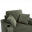 Chaise longue d'intérieur Nuvia avec mousse haute densité et porte-gobelets-116082925