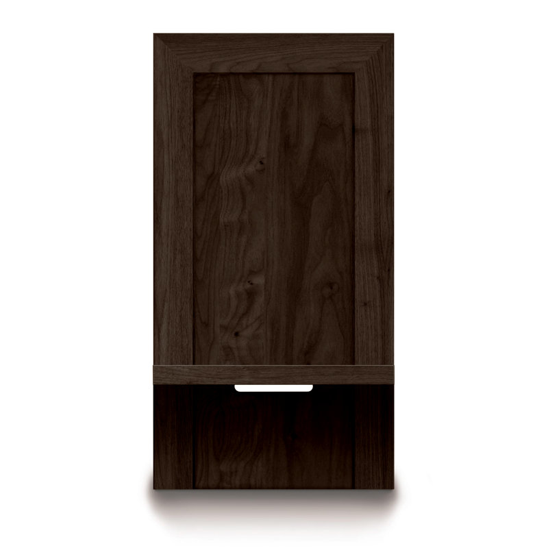 Moduluxe Solid Wood Nightstand, 37" H x 28" W x 18" D, Smoke Cherry