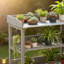 3-layer Outdoor Fir Wood Potting Bench-1378949290