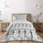Eclectic Polyester Coverlet