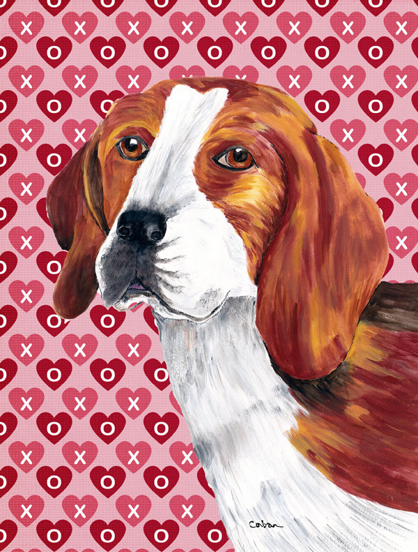 Drapeau de jardin Varastad, Beagle