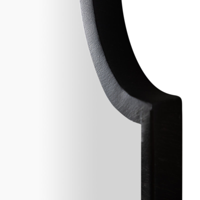 Pauline Mirror Small - Black, 42" x 24"