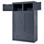 Spacieux garde-manger autoportant avec 8 tablettes, 4 plateaux et 6 tiroirs pour un rangement et une organisation améliorés-910213547