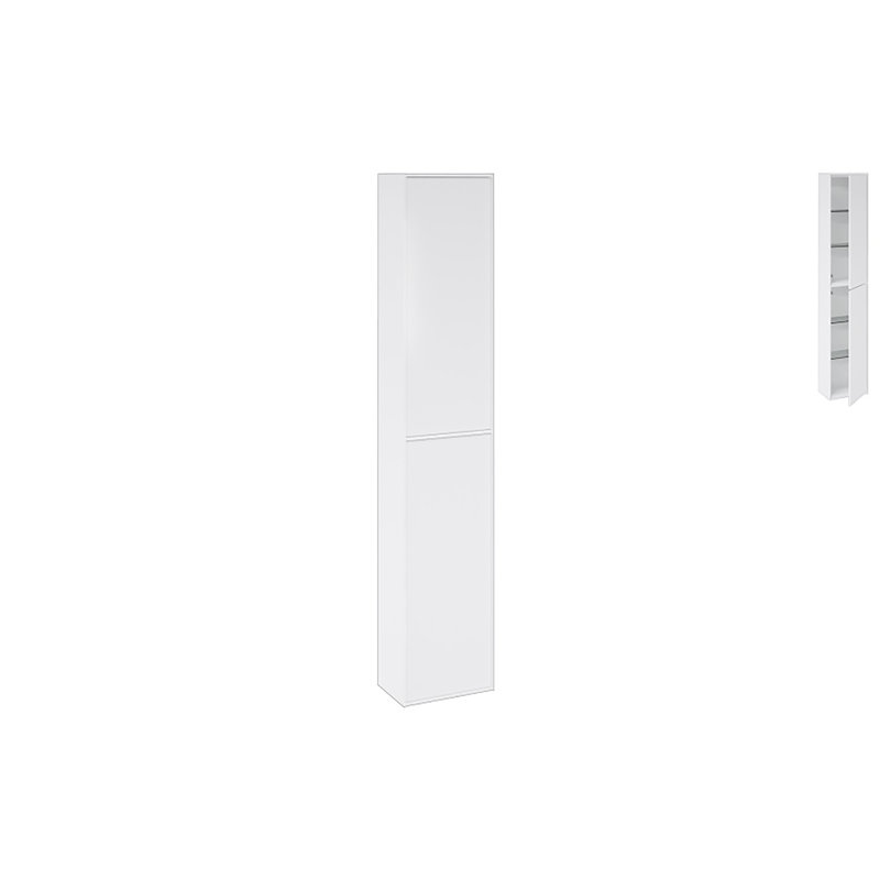 Arciszewski Linen Cabinet, Right, White
