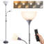 178cm Polished Torchiere Floor Lamp
