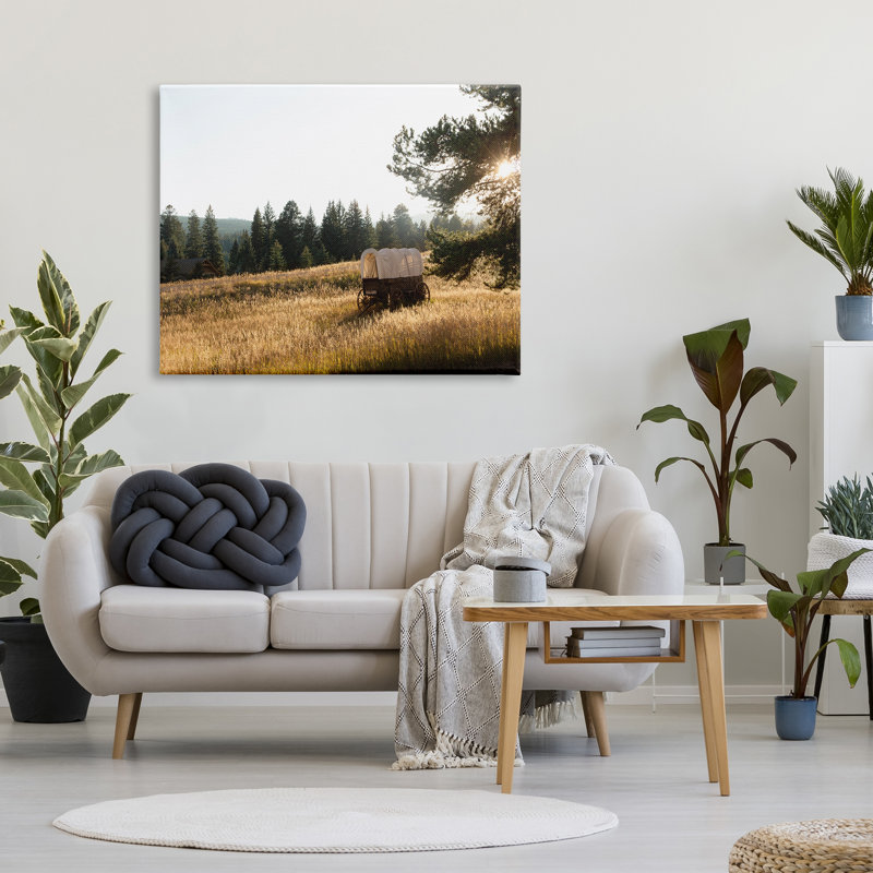 "Times Past", art mural sur toile flottante par Emily Navas, H 36 po x l 48 po x P 1,5 po, Toile tendue