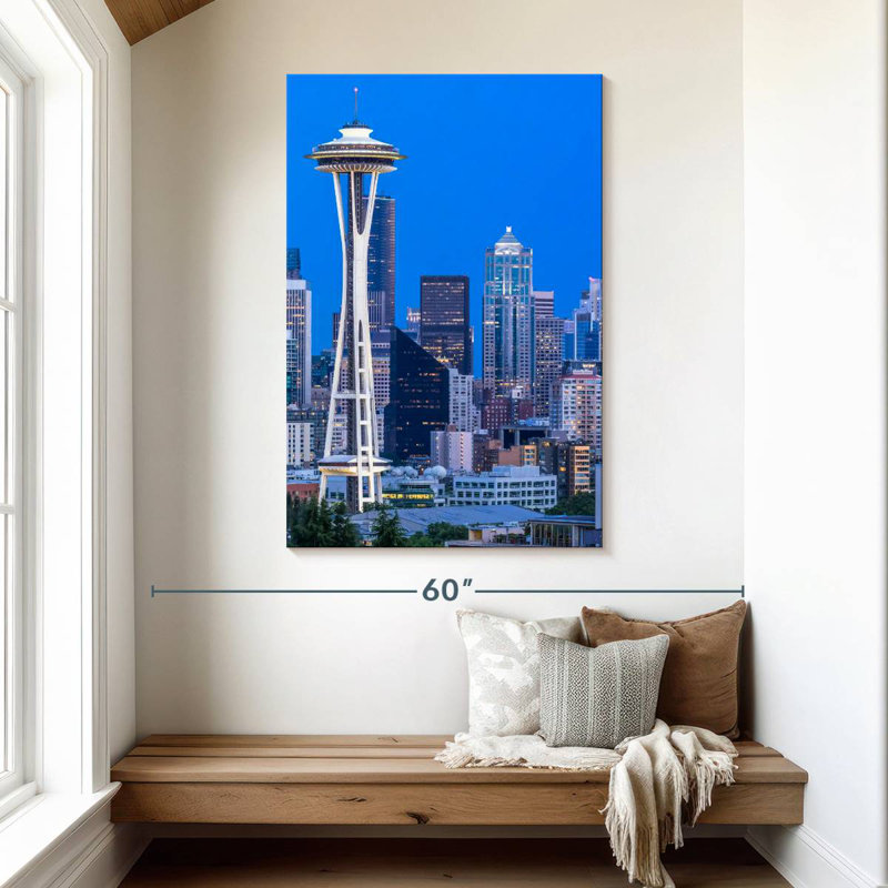 Aime Seattle Blue Hour, H 48 po x l 32 po