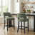 Green Seat/Black Frame