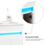 Meuble-lavabo mural de 16 po avec lavabo, lumière radar, espace de rangement pour les petits espaces Mafala