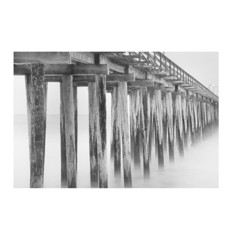Cayucos Pier Print by Harold Davis, 30" H x 45" W, Matte
