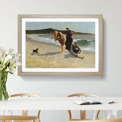 Eagle Head Beach by Winslow Homer - Picture Frame Painting