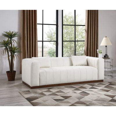 Mallina Vegan Leather Sofa