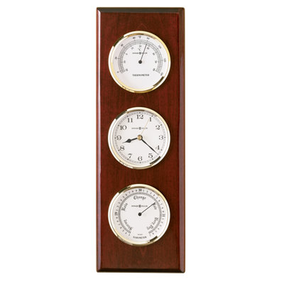 Shore Station Wood Wall Clock