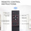 Ventilateur de plafond 36 po à pales rétractables avec lumière DEL et télécommande, ventilateur de vitrail Tiffany-1811717048