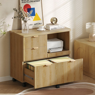 31.5cm Wide 4 -Drawer File Cabinet