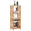 Braylene 112cm H x 40cm W Solid Wood Etagere Bookcase