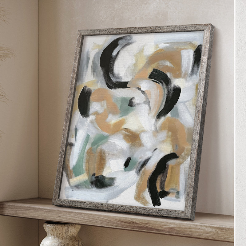 ABSTRACT Series DCCXCII Framed Print - Solid Wood, 11" H x 9" W