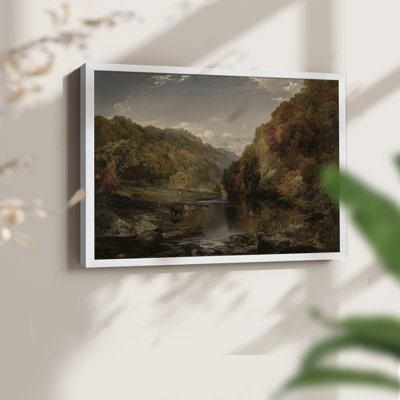 Paysages rétro-DLxxvii - reproduction encadrée