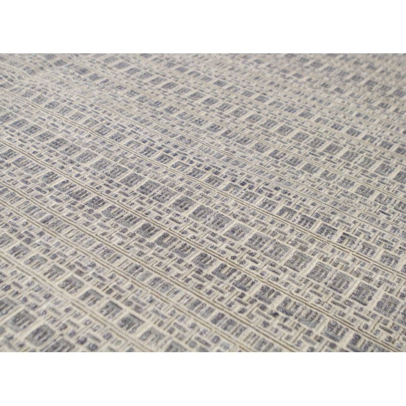 Hand-Knotted High-Quality Gray Area Rug