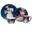 Service de vaisselle 16 pièces Snowman Greetings