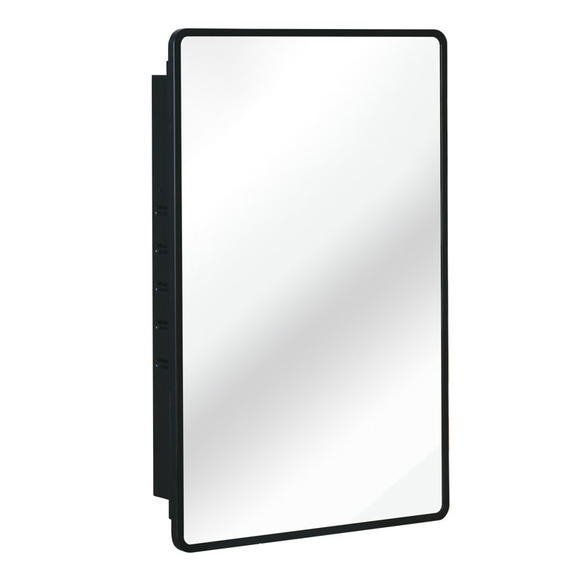 Armoire à pharmacie à miroir Beselare, H 36 po x l 24 po x P 5,12 po
