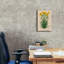 "Epis Graffiti" Sisyrinchium Longistile "par Art Licensing Studio, art mural sur toile-109176293