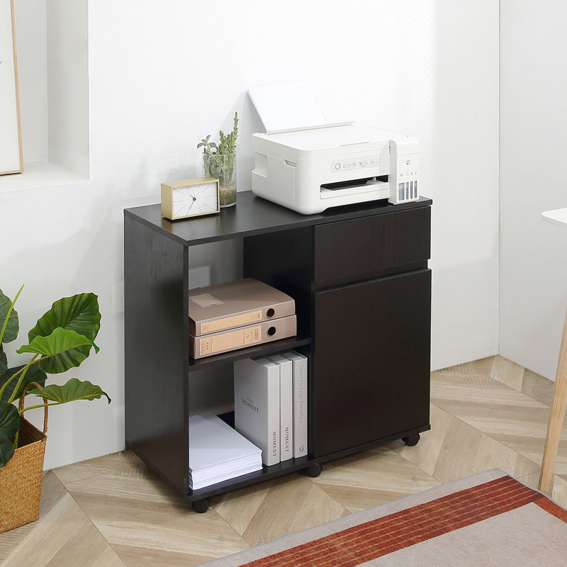 31.5'' Wide 1 - Drawer Lateral Filing Cabinet, Black